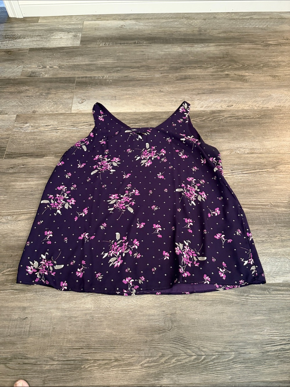 Ricki’s Purple Floral Swing Tank Top